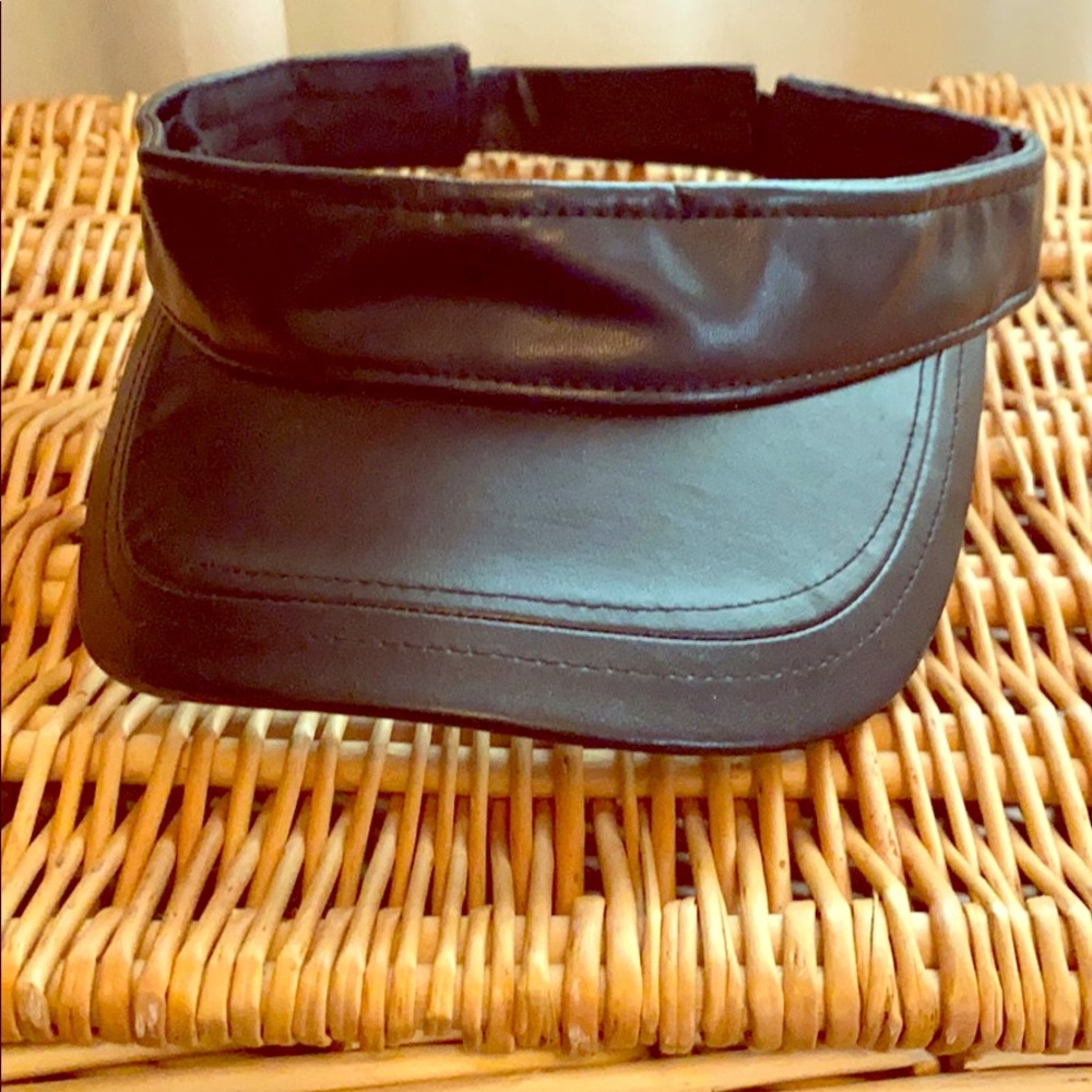 Leather Visor